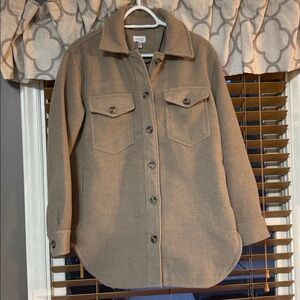 NOA Shacket Waffle Texture with front chest pockets/side pockets, size Small.